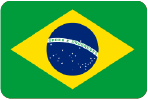 Bandeira do Brasil representando seu idioma português